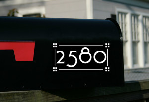 Craftsman Mailbox Numbers