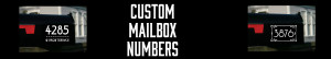 Custom Mailbox Numbers Header