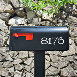 Harry Potter Inspired Mailbox Numbers