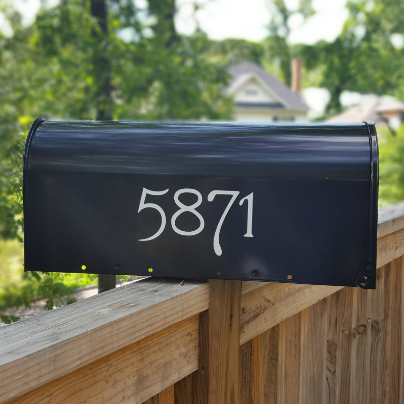 Guttenberg Mailbox Numbers | Newmerals
